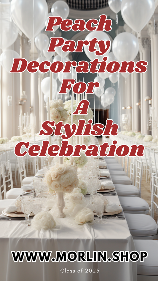 Peach Party Decorations for a Stylish Celebration