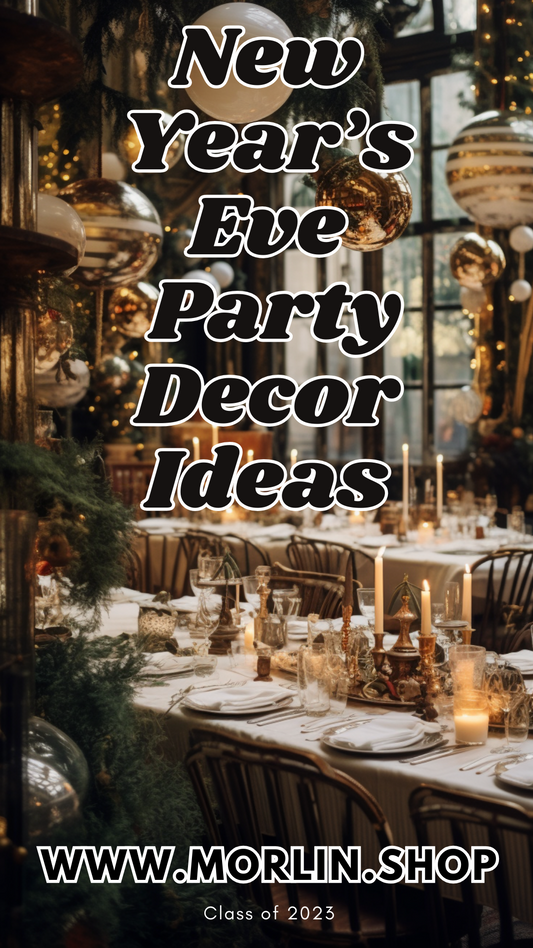 New Year’s Eve Party Decor Ideas To Start The Year With A Bang