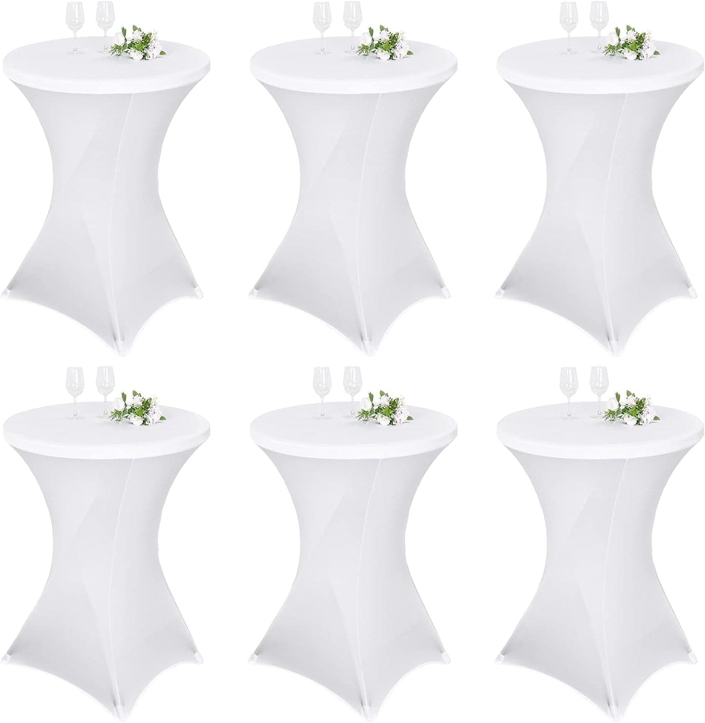 6 Pack Cocktail Corners Tablecloth 32"