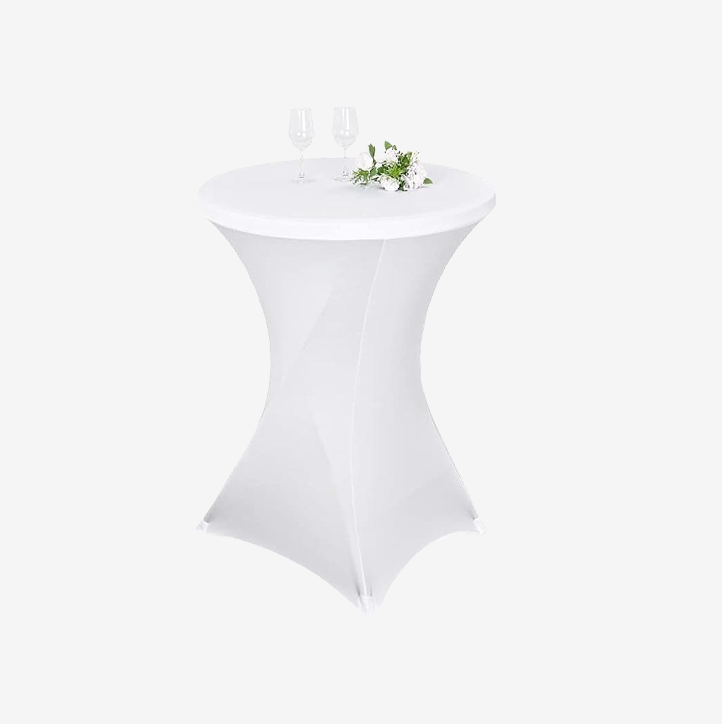 10 Pack Cocktail Round Tablecloth 32"x43"