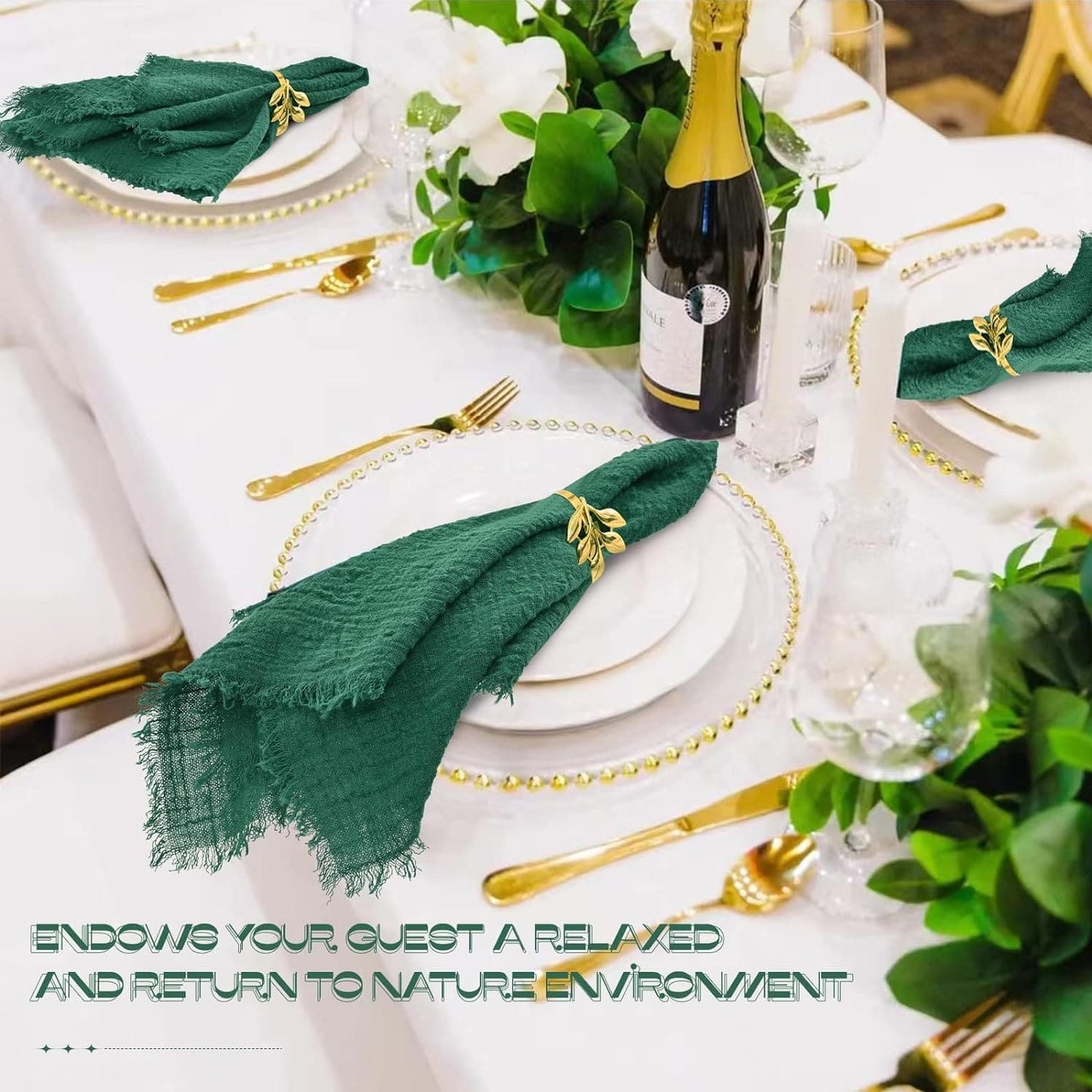 Handmade Cloth Napkins 16x16 Inches