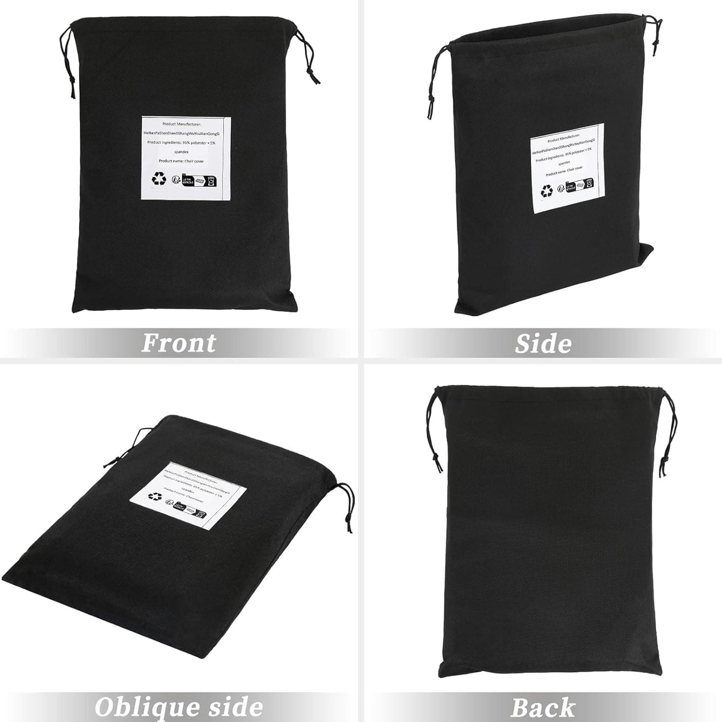 10/20 pcs Chair Covers Polyester Spandex Lycra Stretch Chair Cover Dining Room Wedding Chair Covers Universal Washable Protective Chair Covers for Wedding Party Banquet Decoration Covers