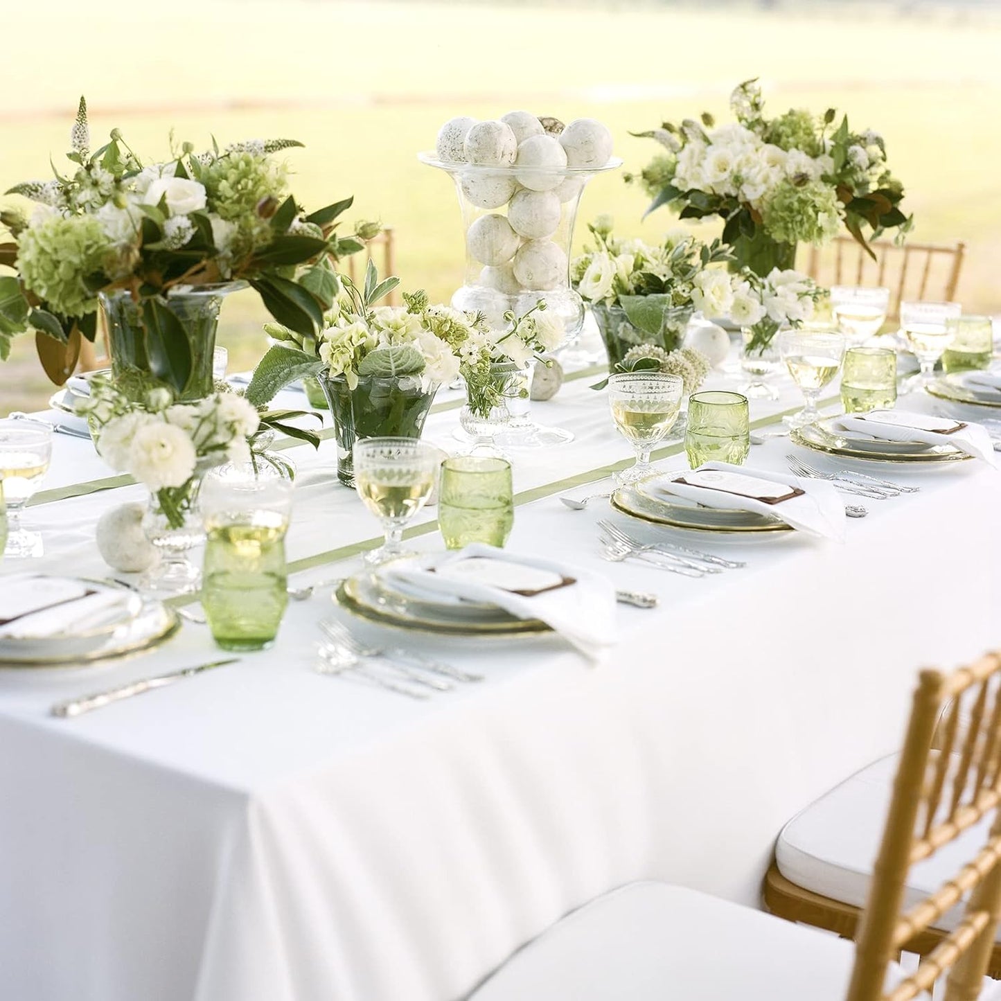 Tablecloth Polyester Table Cloth for 6 Foot Rectangle Tables,Stain and Wrinkle Resistant Washable Fabric Table Covers Polyester Beige Table Clothes for Wedding,Party,Banquet