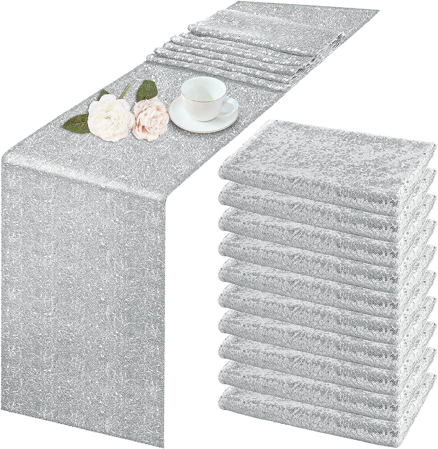 Sparkle Table Runner 12" x 108" Table Cloth