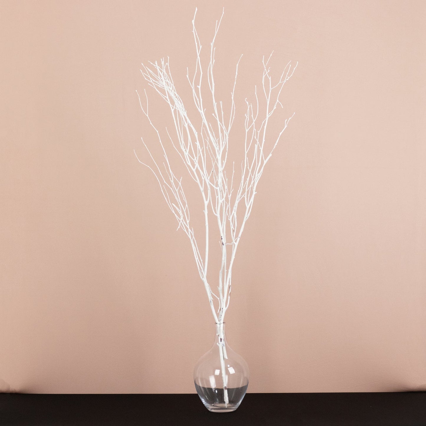 6 Pack White Decorative Birch Tree Branches, Extra Long Natural Dried Willow Twigs Sticks Vase Fillers - 46"