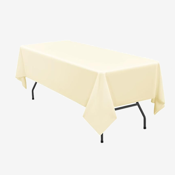 6 Pack Rectangle Tablecloth Polyester 60*102 inch
