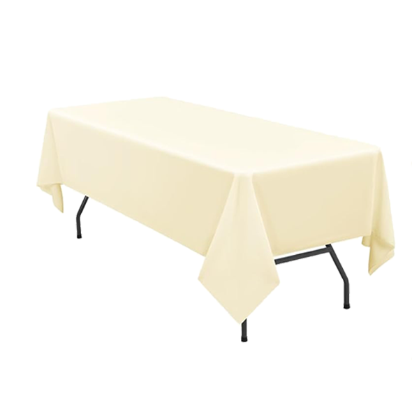 6 Pack Rectangle Tablecloth Polyester 60*102 inch