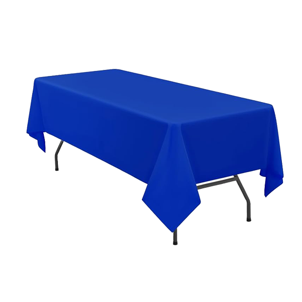 6 Pack Rectangle Tablecloth Polyester 60*102 inch