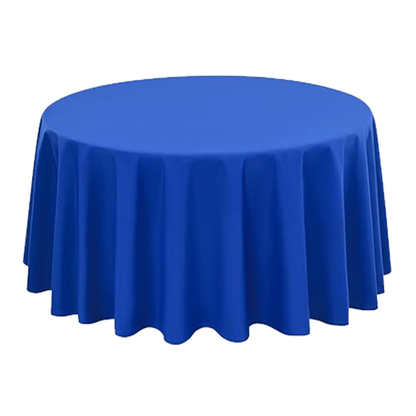 6 Pack Round Tablecloth Polyester Table Cloth 60 inch