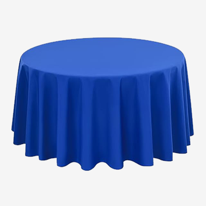 6 Pack Round Tablecloth Polyester Table Cloth Beige