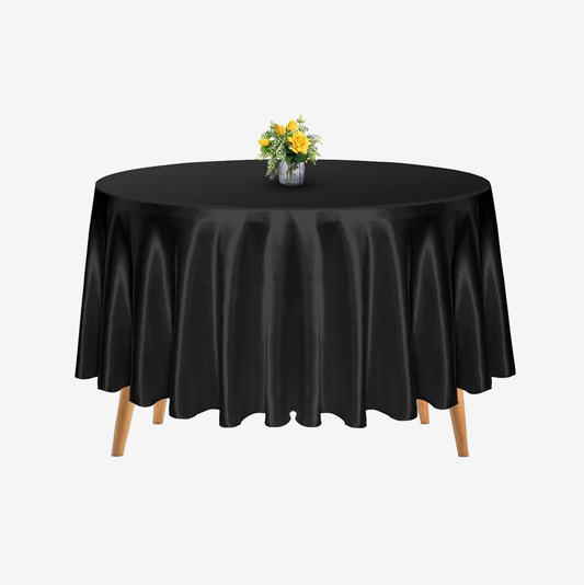 4 Packs Satin Tablecloth 108 Inch