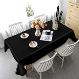 6/12 Pack Satin Tablecloth 57 x 108 Inch Overlay Satin Table Cover Premium Rectangle Bright Silk Tablecloth Smooth Fabric Table Decoration for Wedding Banquet Party Birthday Events Restaurant
