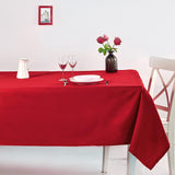 Tablecloth  Polyester Table Cloth for 6 Foot Rectangle Tables,Stain and Wrinkle Resistant Washable Fabric Table Covers Polyester Beige Table Clothes for Wedding,Party,Banquet