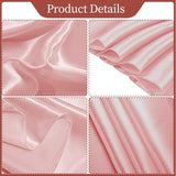 6/12 Pack Satin Tablecloth 57 x 108 Inch Overlay Satin Table Cover Premium Rectangle Bright Silk Tablecloth Smooth Fabric Table Decoration for Wedding Banquet Party Birthday Events Restaurant