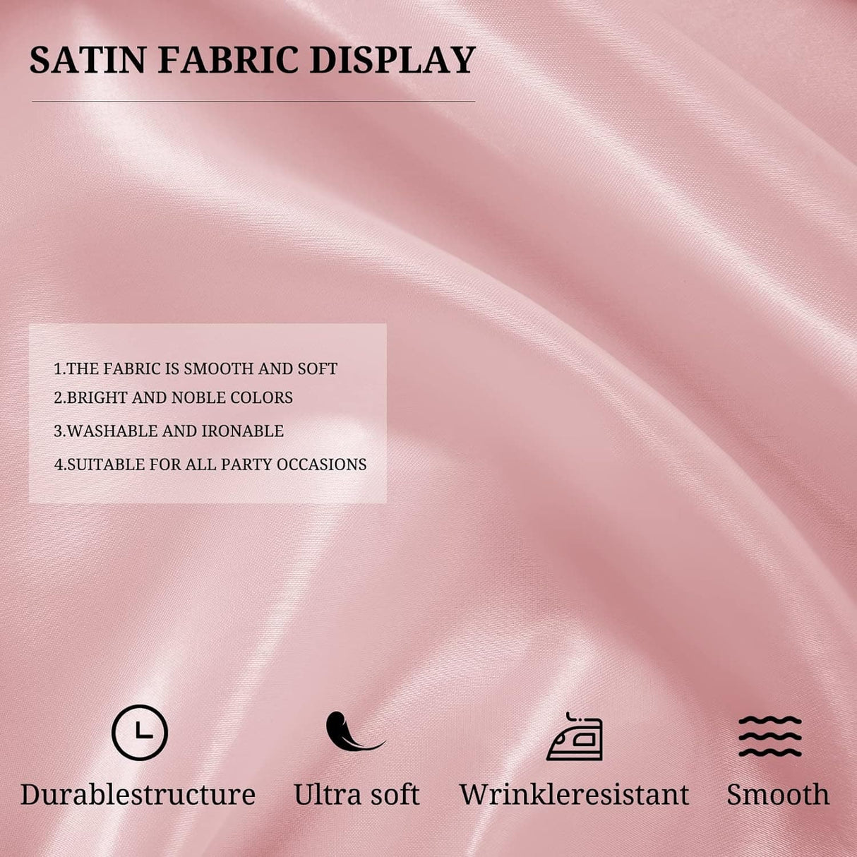 4 Packs Satin Tablecloth 108 Inch Round Silky White Satin Tablecloth 108inch Bright Tablecloth Smooth Fabric Table Decoration for Parties Holiday Wedding Birthday