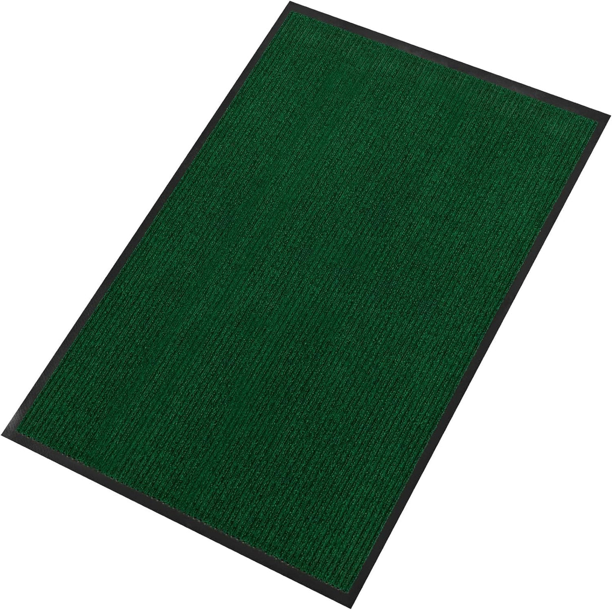 Large Outdoor Indoor Entrance Doormat Red Waterproof Low Profile Entrance Rug Front Door Mat Patio Anti-Skid Rubber Back