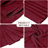 10/20 Pcs Chiffon Table Runner 10Ft - 28x120 Inches Sheer Chiffon Table Runner Chiffon Romantic Wedding Runner Overlays for Wedding Decor Birthday Party Baby Bridal Shower Table Decoration