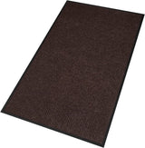 Heavy Duty Entrance Mats, Indoor and Outdoor Rubber Door Mat, Easy Clean Waterproof Anti-Slip Floor Doormat Rug, Low Profile Entrance Shoe Scraper for Entryway, Patio, Garage
