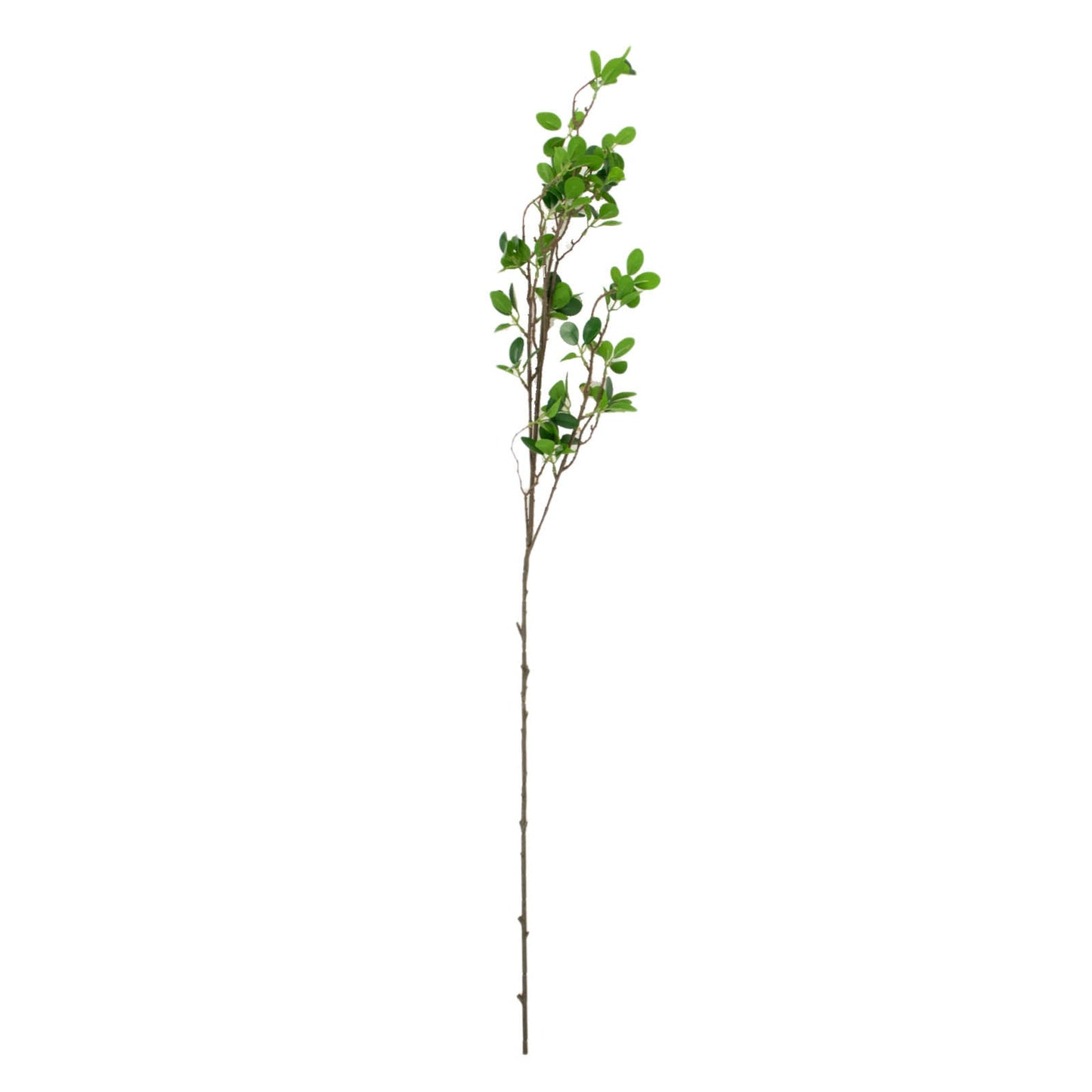 3 Pack Faux Leaf Branches, Artificial Green Petal Branches Leaf Spray 43"