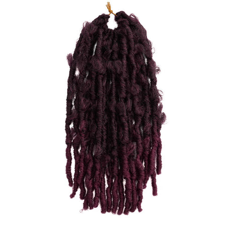 Paquet unique Butterfly Locs Crochet Hair 12 Couleurs
