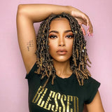 Butterfly locs Crochet Hair Ombre Bronde - goldenrulehair