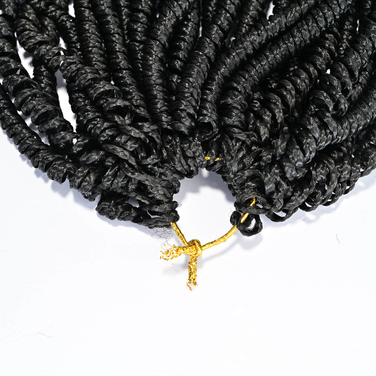 Spring Twist Micro Curly Box Braids Hair Crochet Hairstyles - goldenrulehair