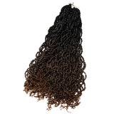 Passion Twist long Crochet Hair 30 inch Chocolate Brown - goldenrulehair