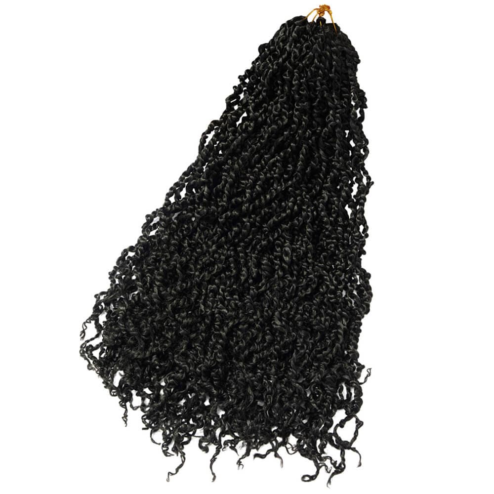 Passion Twist long Crochet Hair 30 inch Natural Black - goldenrulehair