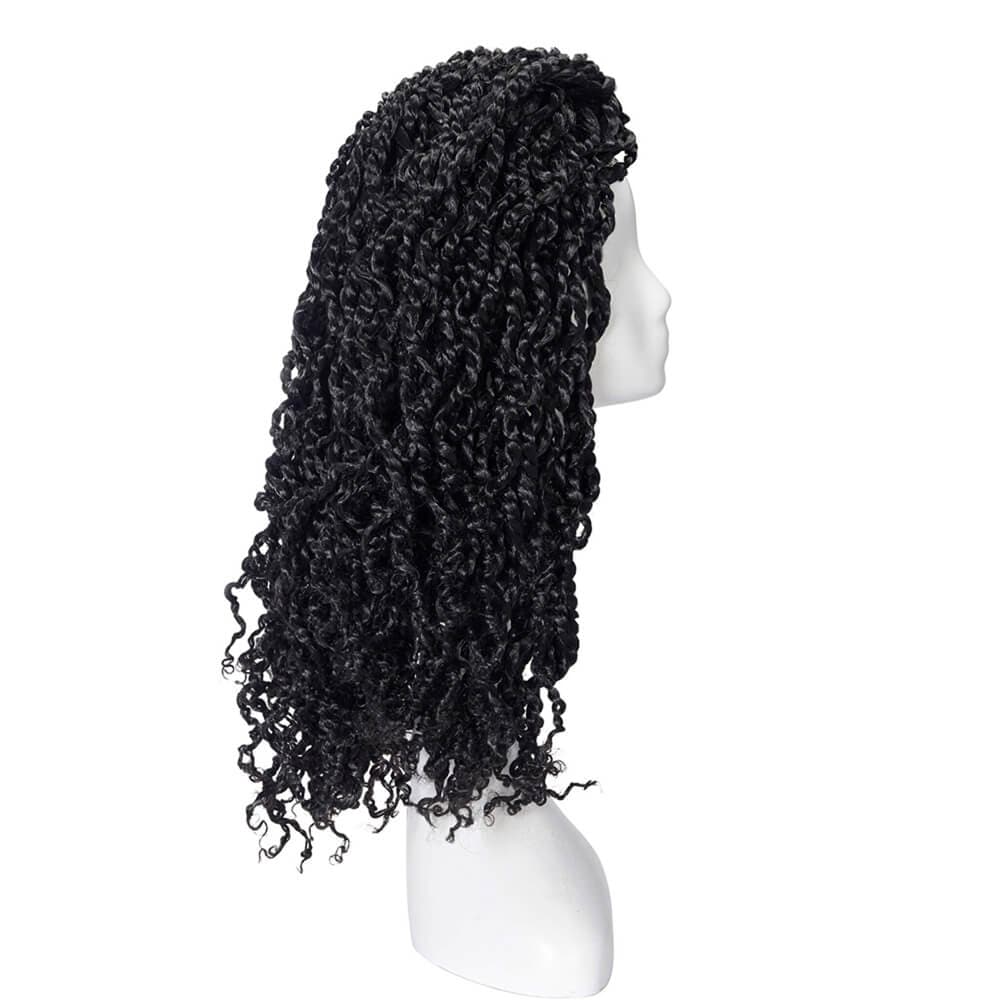 Passion Twist Crochet Hair Natural Black 18 inch - goldenrulehair