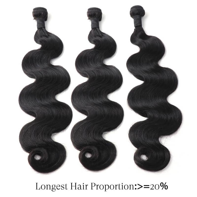 double drawn body wave bundles golden rule hair