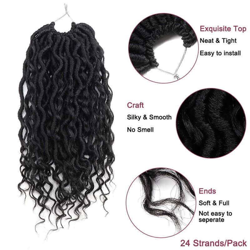 goddess locs crochet hair golden rule hair