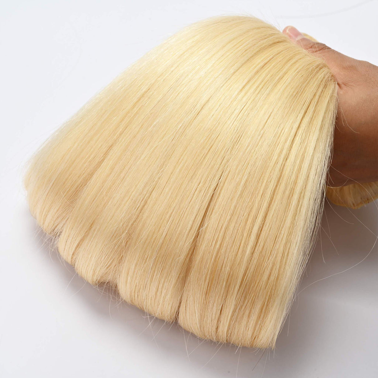 613 Remy Hair Bundles Straight Peruvian Honey Blonde Human Weave - goldenrulehair