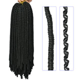 Spring Twist Micro Curly Box Braids Hair Crochet Hairstyles - goldenrulehair